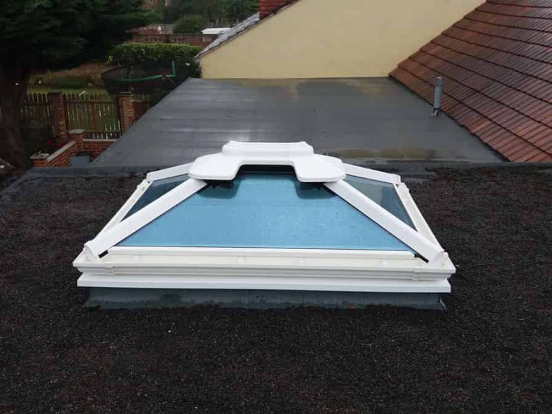 Aluminium Lantern Roof Installation Reading