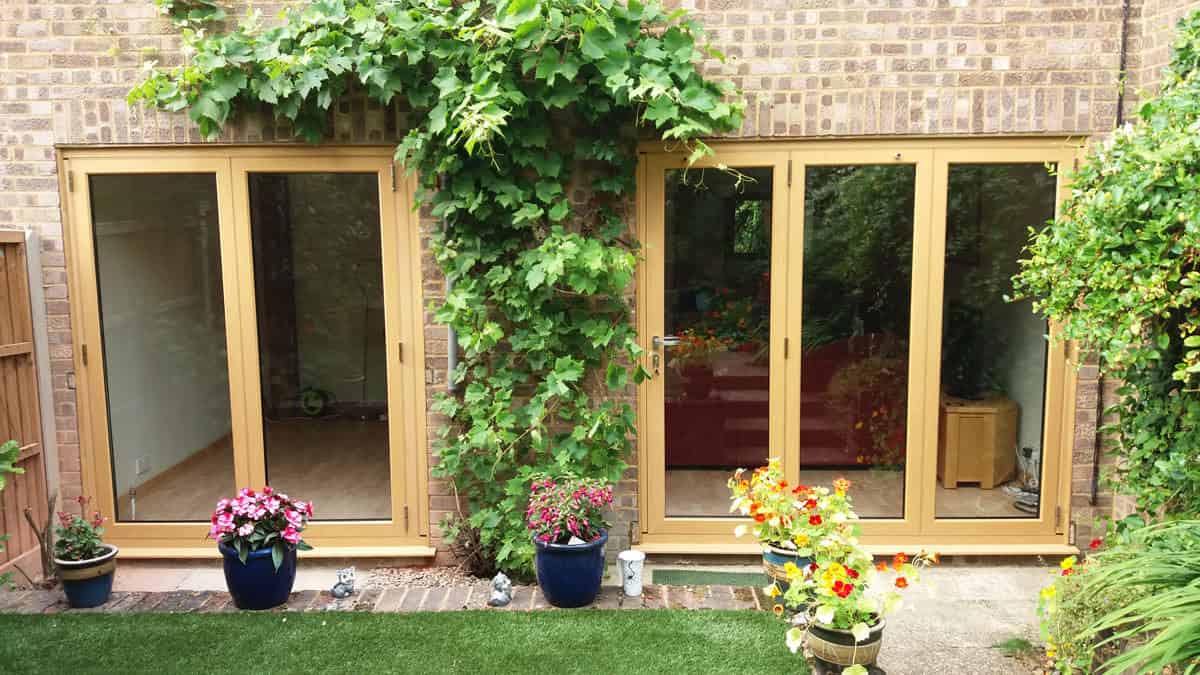 origin bifold doors in southcote
