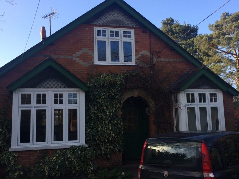 Wood Effect Windows Installation Reading