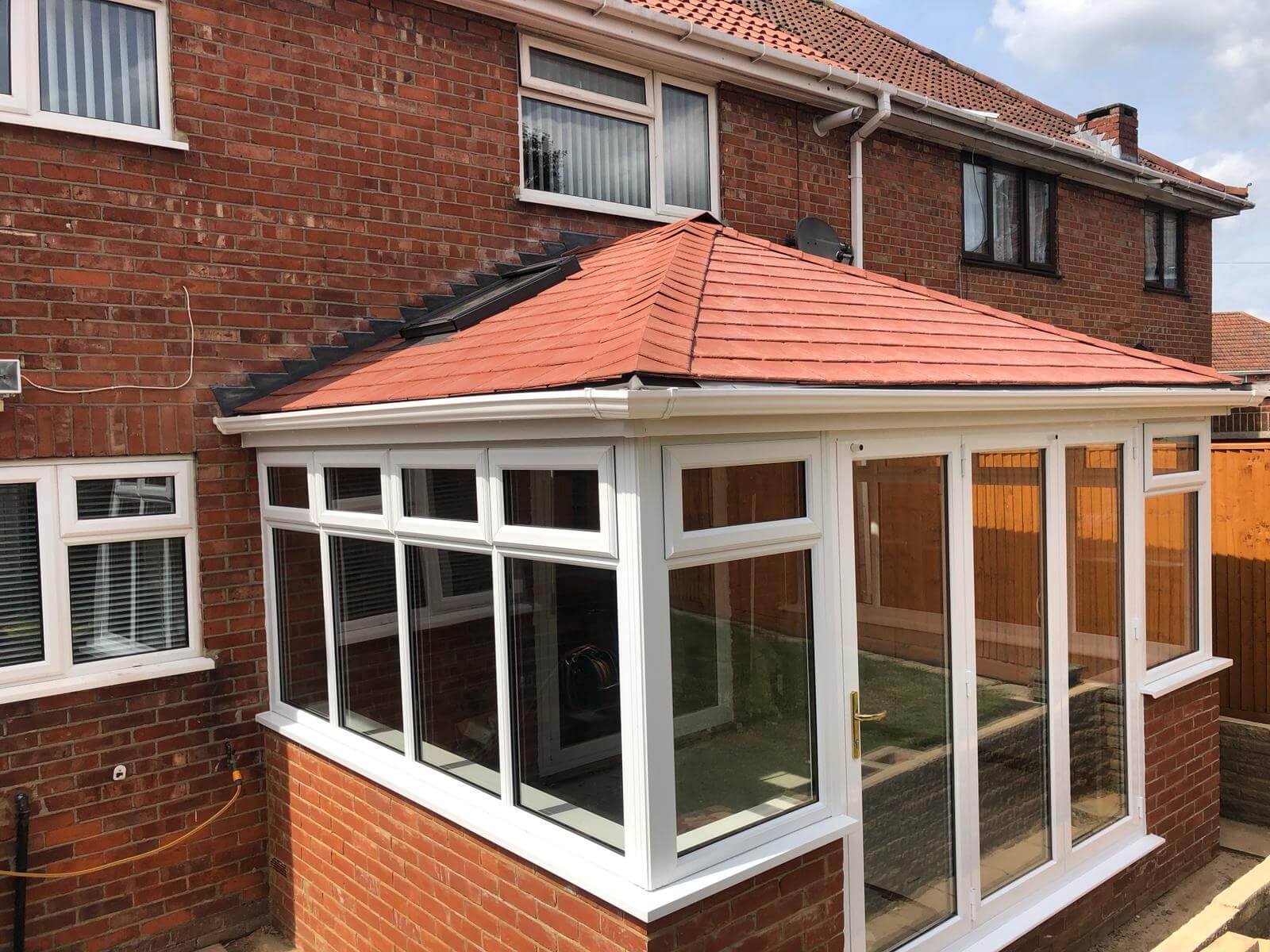 Conservatory with Tiled Roof Installation, Reading