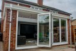 elegant bi-fold door