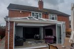 Glazed Extension Installation with Bi-Fold Doors and uPVC Windows, Basingstoke