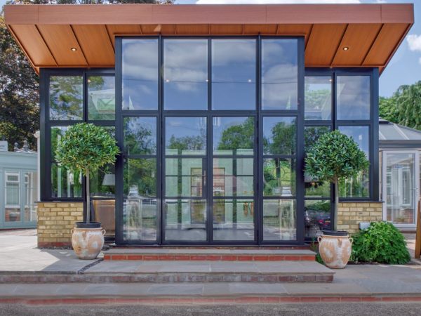 black slimline doors for home