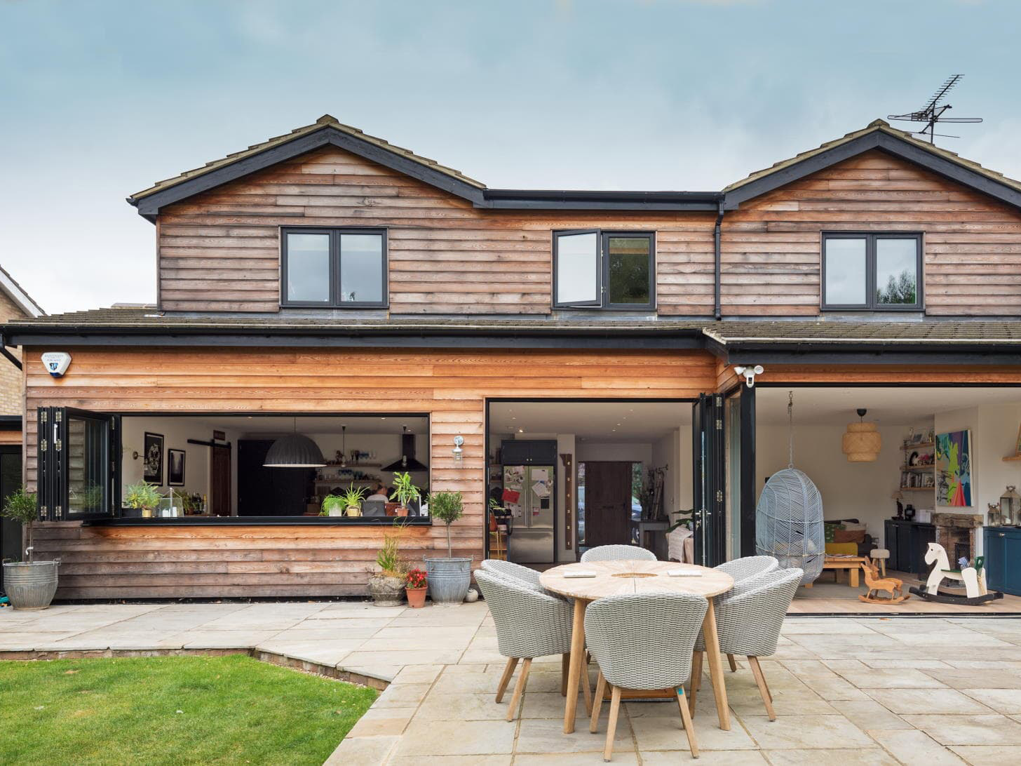 stylish bi-fold doors in fleet