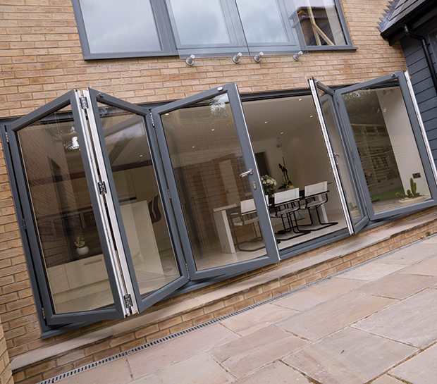 Bi-Folding Doors from Abbey Windows, Reading. video