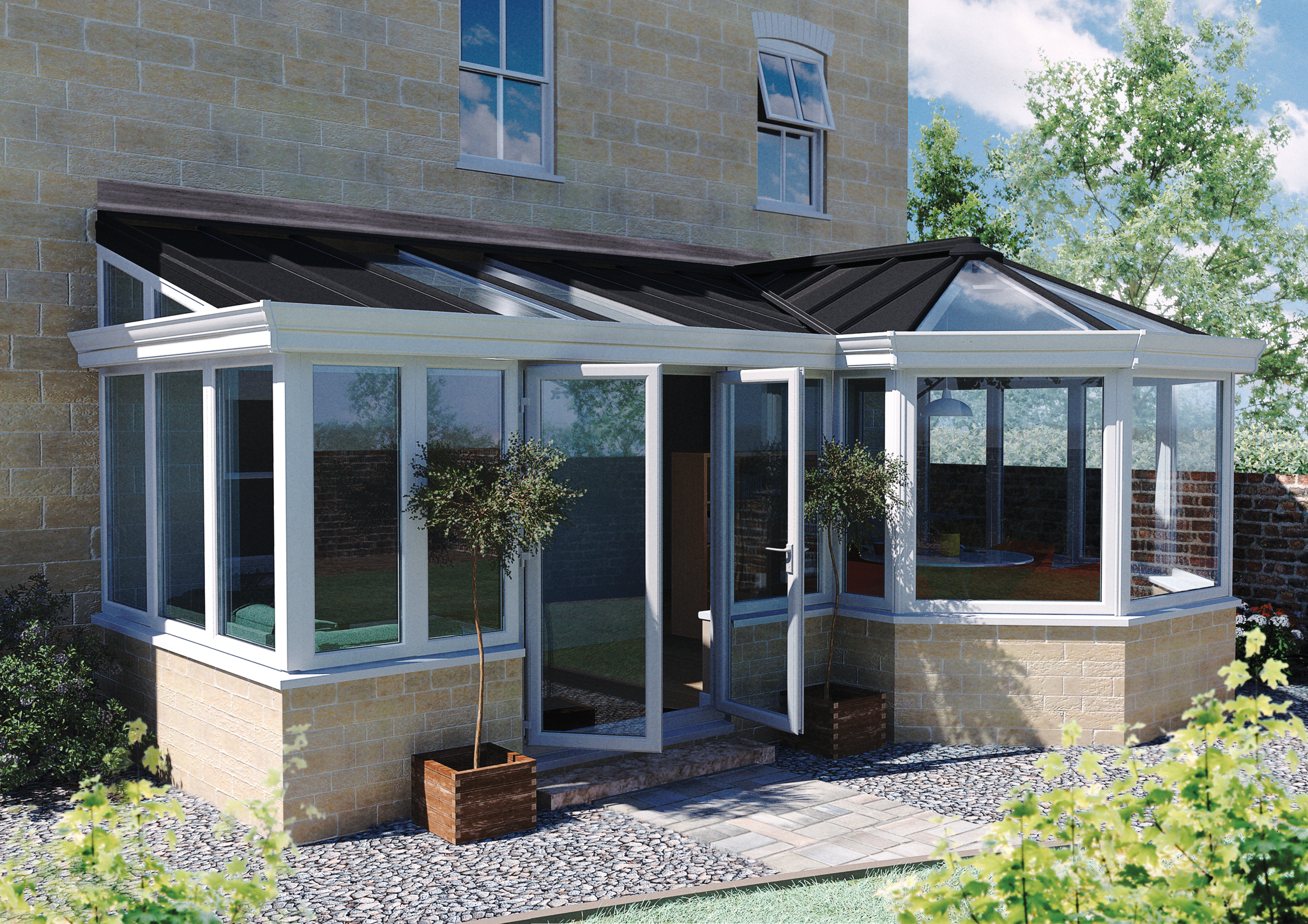 prices of p shaped conservatories