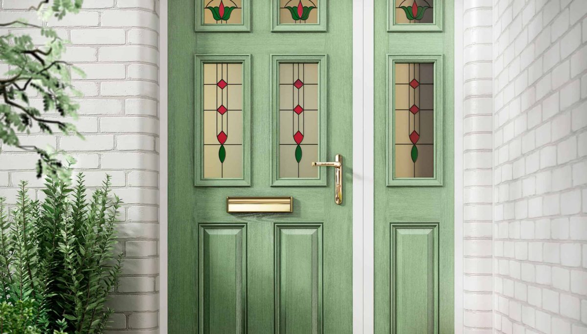 Composite doors for home security