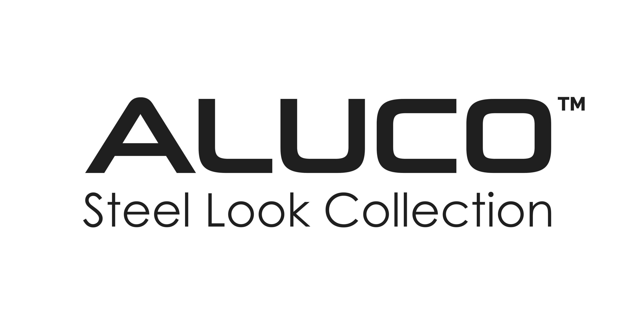 aluco steel look collection logo