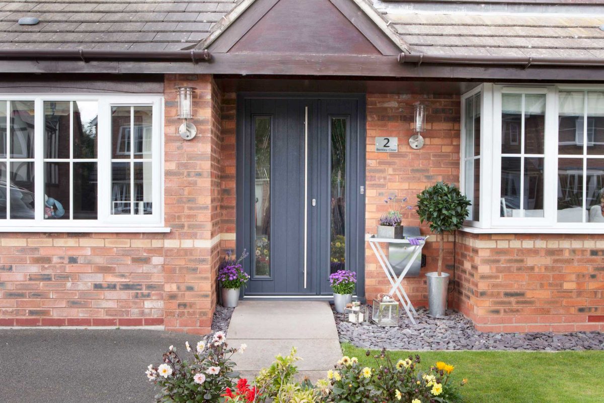 double composite door exterior