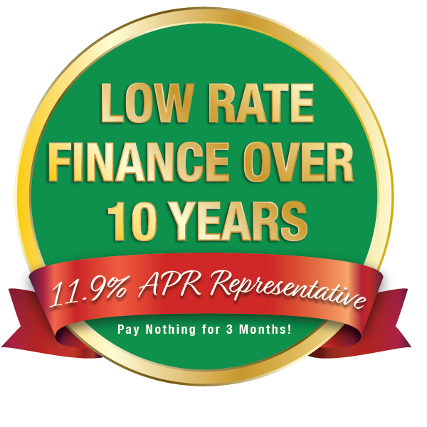 Low Rate Finance - 11.9% APR Representative