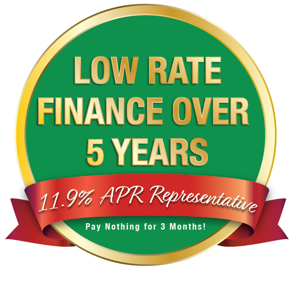 Low Rate Finance - 11.9% APR Representative