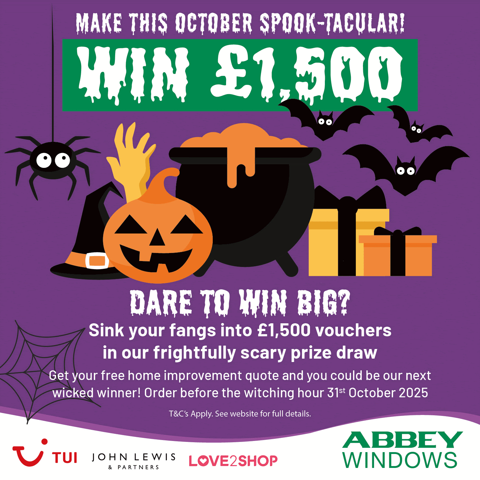Don’t Miss Out! Your Chance To Win £1,500 in Our October Prize Draw