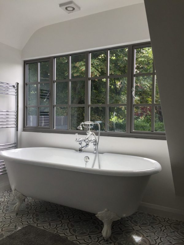 steel look bathroom windows prices
