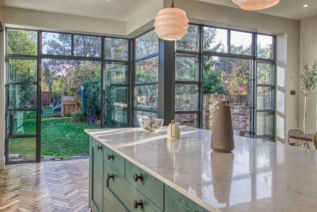 steel look kitchen windows and doors