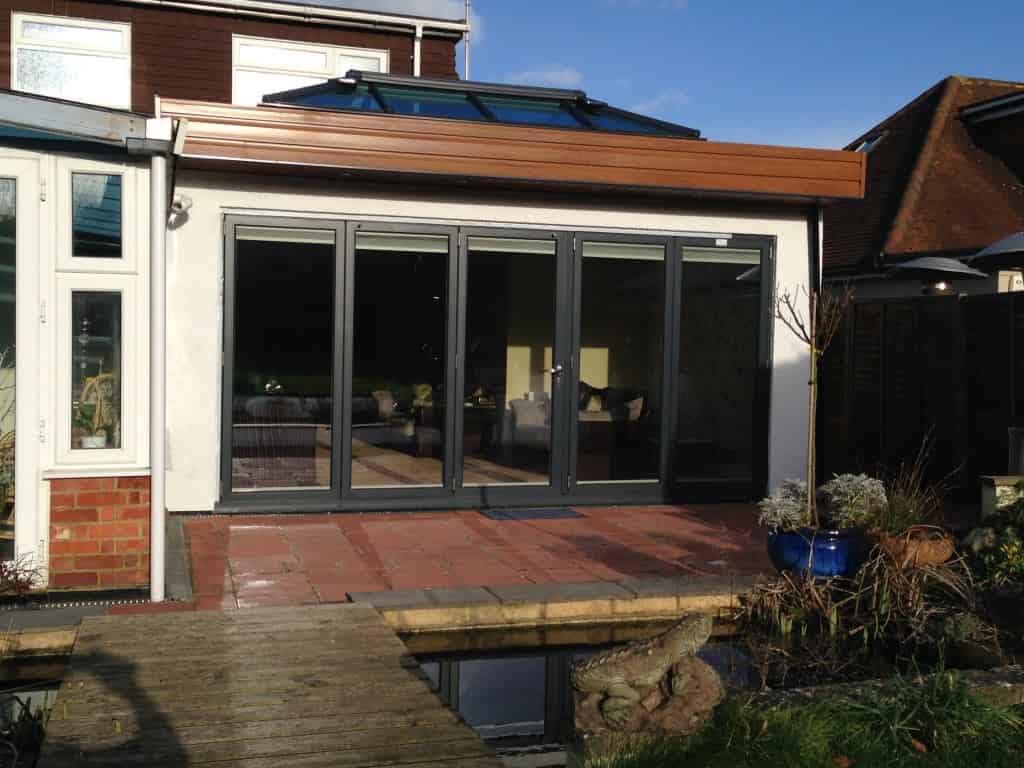 aluminium bi-folding doors