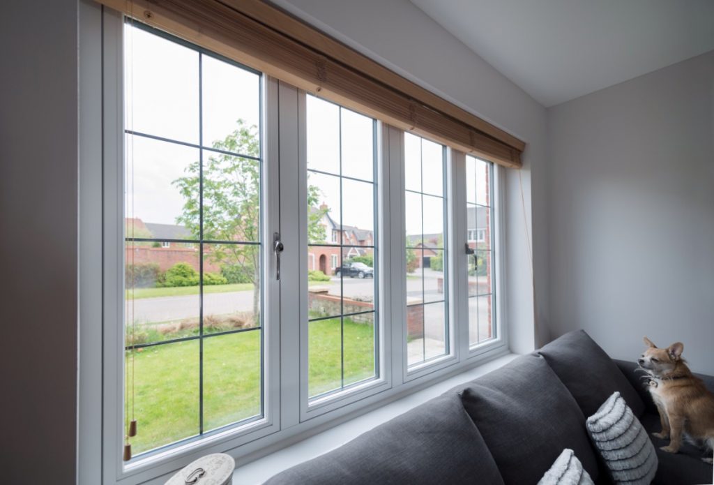 White R7 Georgian Window