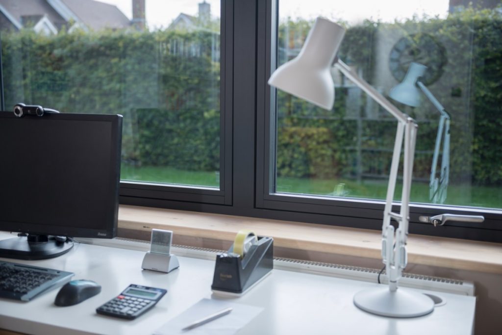 Grey R7 Window Frame