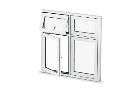 uPVC Flush Casement Window