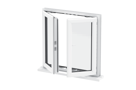 uPVC French Casement Window Reading