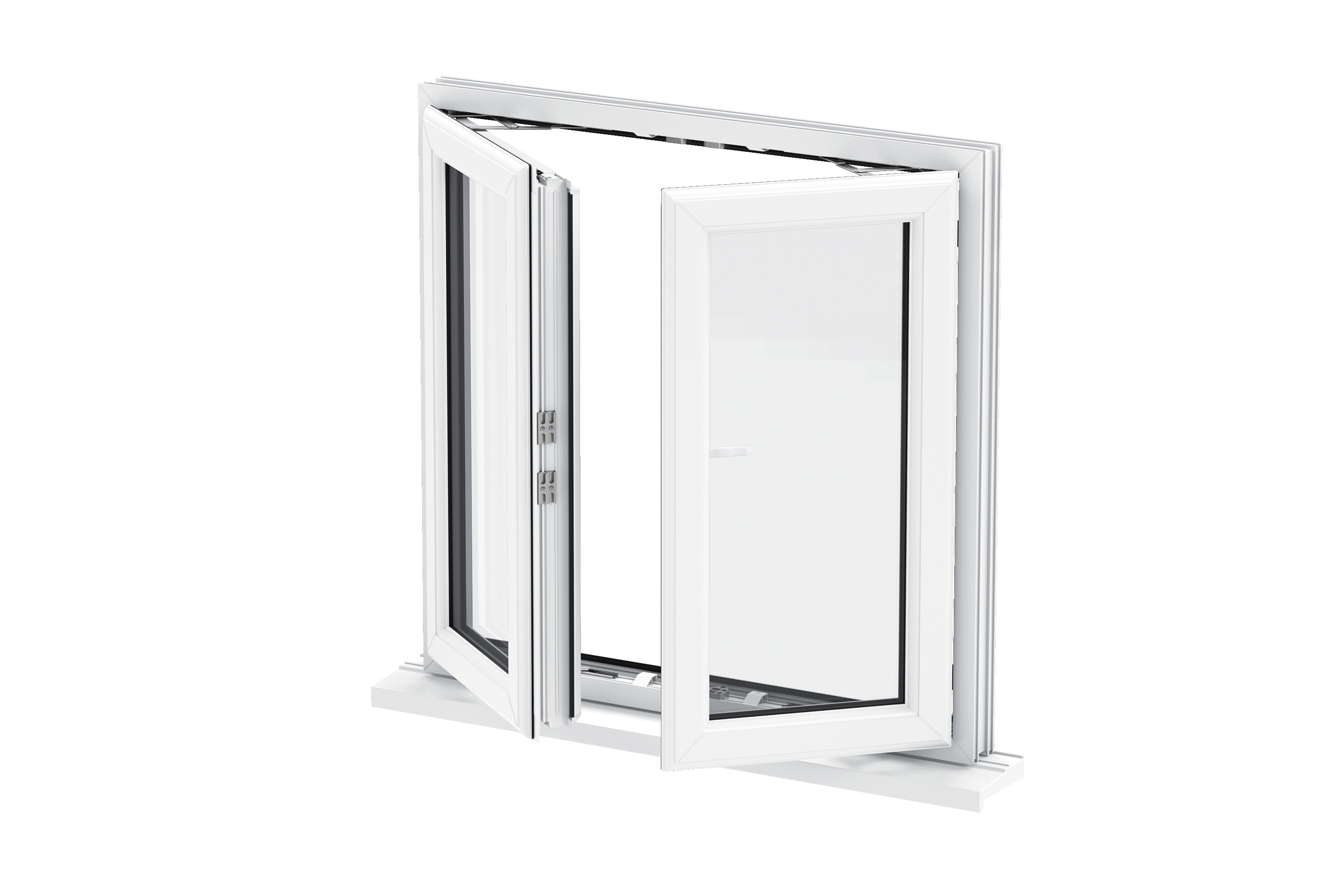 uPVC French Casement Window