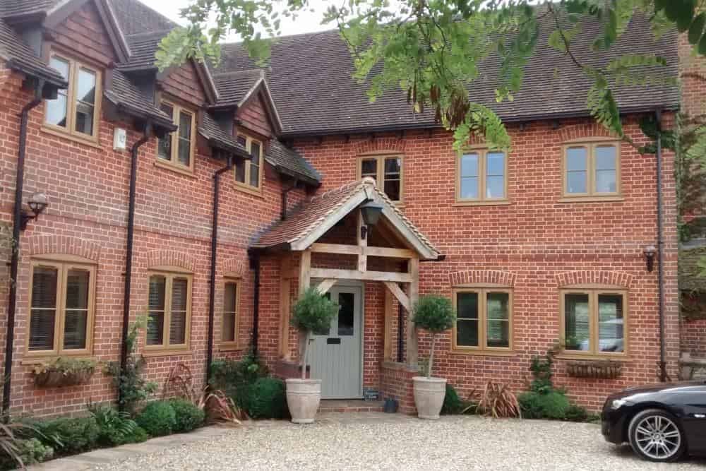 Wood Effect upVC Windows