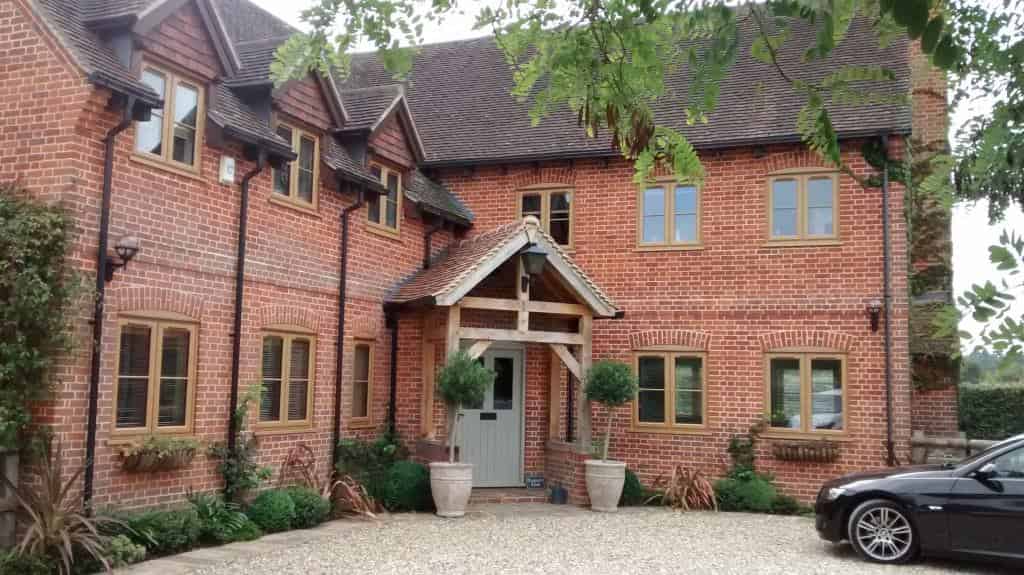 Wood Effect upVC Windows
