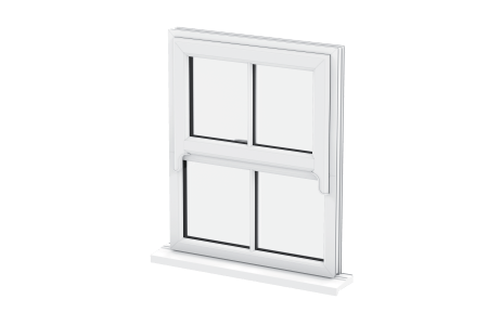 uPVC Sliding Sash Window Thames Valley