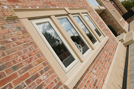 Wood Finish uPVC Windows Reading